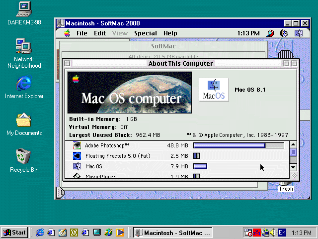 mac os emulator on pc